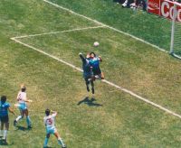 Aparecieron fotos inéditas de la Mano de Dios